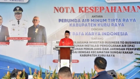 Pemkab Kubu Raya Percepat Layanan Air Bersih