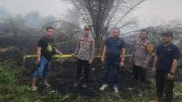 Karhutla di Sungai Malaya, Polisi Pasang Garis dan Lakukan Penyelidikan