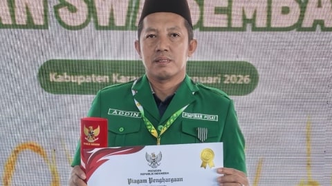GP Ansor Raih Penghargaan Presiden atas Kontribusi Nyata Wujudkan Swasembada Pangan