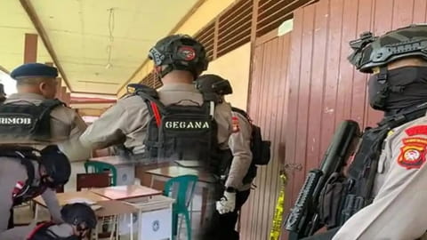 SMPN 3 Sungai Raya Jadi Sasaran Molotov, Polisi Tangkap Terduga Pelaku