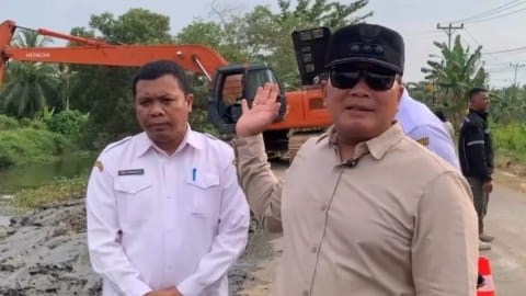 Normalisasi Sungai Berembang Dimulai, Sujiwo: Didukung APBN dan BWS Kalimantan I