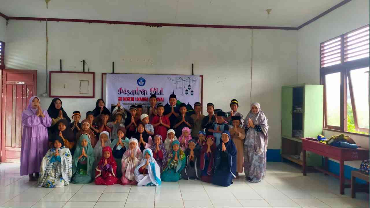 SDN 1 Nanga Kelawai Gelar Pesantren Ramadan, Sumber Foto : Istimewa