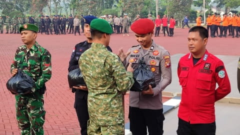 Pemkab dan TNI-Polri Perkuat Kesiapsiagaan Karhutla di Kabupaten Kubu Raya