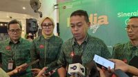 Abdul Lafaz dalam kegiatan media gathering sinergi dan kolaborasi bersama Kantor Wilayah IV Balikpapan di Golden Tulip Pontianak, Selasa (10/3/2026).