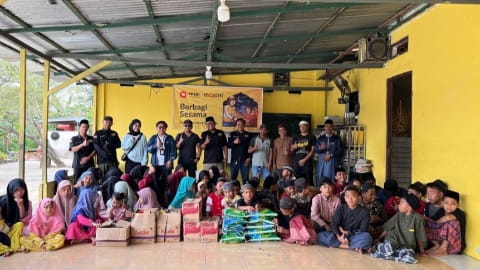 Maxim Gelar Aksi Sosial Ramadan di Panti Asuhan Al-Haq