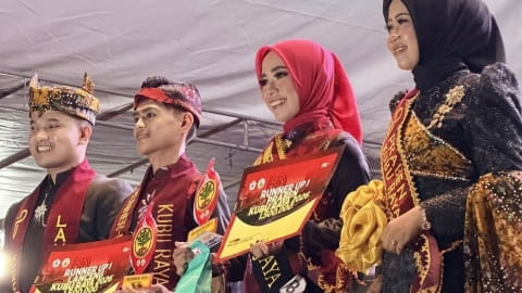 Wapresma UNU Kalbar Nanda Hafis Raih Runner Up 1 Lanceng Praben Kubu Raya
