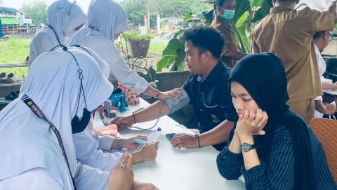 Jelang LK-II Nasional, HMI Kubu Raya Gelar Cek Kesehatan Gratis untuk Warga