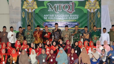 MTQ Antar Saudara Baru Kalbar Jadi Momentum Penguatan Iman