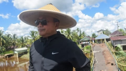 Jembatan di Desa Kubu Roboh, Sujiwo Pastikan Dibangun Tahun 2027 dengan Anggaran Rp25 Miliar