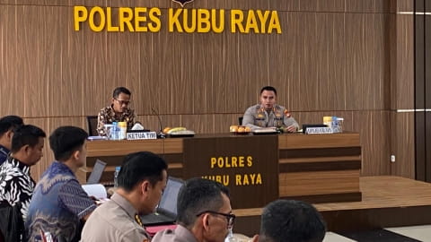 Karhutla Gambut Jadi Fokus Kompolnas di Kubu Raya