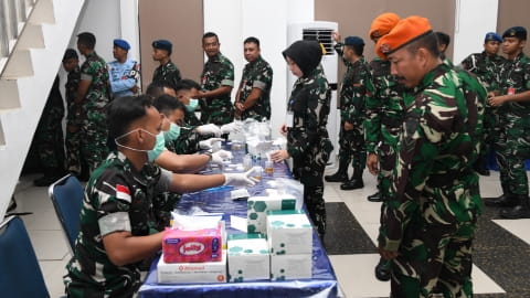 Lanud Supadio Gelar Sosialisasi P4GN, Komitmen Bersih Narkotika