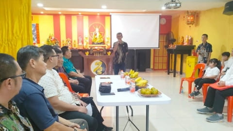 Sidang Luar Gedung di Vihara Sinar Cerah Dorong Kesadaran Hukum Keluarga Buddha