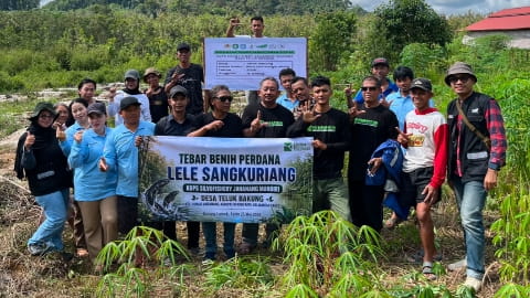 KUPS Silvofishery Jahanang Mandiri Kembangkan Budidaya Lele Sangkuriang untuk Perkuat Ekonomi Warga Teluk Bakung