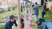 LAZISMU At-Tanwir Kalbar Salurkan Ratusan Paket Qurban dan Daging Hadyu