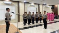 Polres Kubu Raya Gelar Upacara, AKP Wagiman Kini Resmi Jadi Kompol