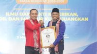 Wakil Gubernur Kalimantan Barat, Krisantus Kurniawan, menghadiri pelantikan Pengurus Wilayah Ikatan Alumni Pergerakan Mahasiswa Islam Indonesia (PW IKA-PMII) Kalimantan Barat masa khidmat 2025–2030 yang dirangkaikan dengan peringatan Harlah ke-66 PMII di Gardenia Resort, Minggu (3/5/2026).