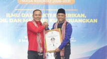 Wakil Gubernur Kalimantan Barat, Krisantus Kurniawan, menghadiri pelantikan Pengurus Wilayah Ikatan Alumni Pergerakan Mahasiswa Islam Indonesia (PW IKA-PMII) Kalimantan Barat masa khidmat 2025–2030 yang dirangkaikan dengan peringatan Harlah ke-66 PMII di Gardenia Resort, Minggu (3/5/2026).