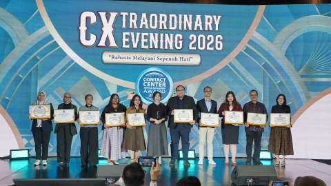 Pegadaian Raih Penghargaan Top CX Brand Award 2026, Utamakan Pelayanan Sepenuh Hati