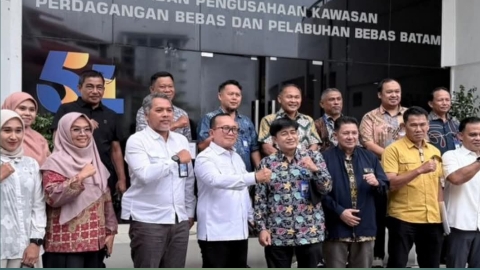 Sujiwo Belajar Pengelolaan Air Bersih ke BP Batam, Fokus Tingkatkan Layanan Perumdam