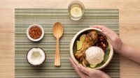 Ilustrasi makan porsi kecil