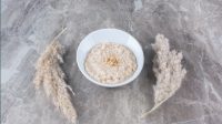 Ilustrasi scrub oatmeal