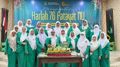 Fatayat NU Kalbar Perkuat Peran Perempuan Muda Nahdliyyin Lewat Harlah ke-76