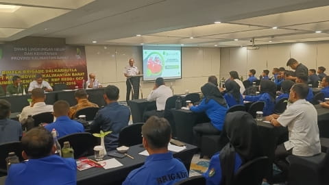 Jelang Musim Kemarau, DLHK Kalbar Perkuat Garda Terdepan Pengendalian Karhutla