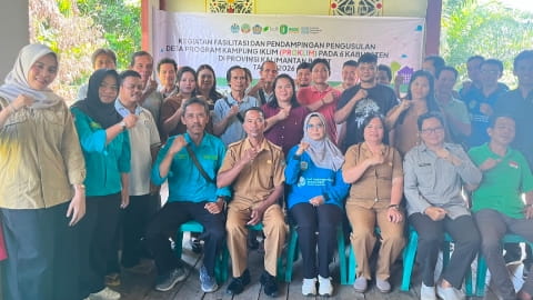 DLHK Kalbar Dampingi 8 Desa Jadi Kampung Iklim, Perkuat Aksi Hadapi Perubahan Iklim