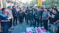 Aksi di Depan Polda Kalbar, BEM Polnep Kenang 26 Tahun Juni Berdarah