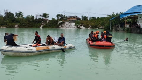 Tim SAR Temukan Pelajar Tenggelam di Danau Biru Sintang dalam Kondisi Meninggal