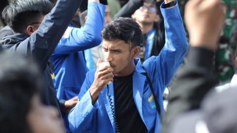 PMII Kota Pontianak Kritik Prabowo: Tuduhan Demo Dibayar Cederai Demokrasi