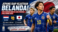 Timnas Jepang vs Timnas Belanda pada Piala Dunia 2026, Sumber Foto : Gemini AI Timnas Jepang vs Timnas Belanda pada Piala Dunia 2026, Sumber Foto : Gemini AI