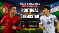 Nonton Bola Gratis, Portugal vs Uzbekistas, Sumber Foto : Gemini AI Nonton Bola Gratis, Portugal vs Uzbekistas, Sumber Foto : Gemini AI