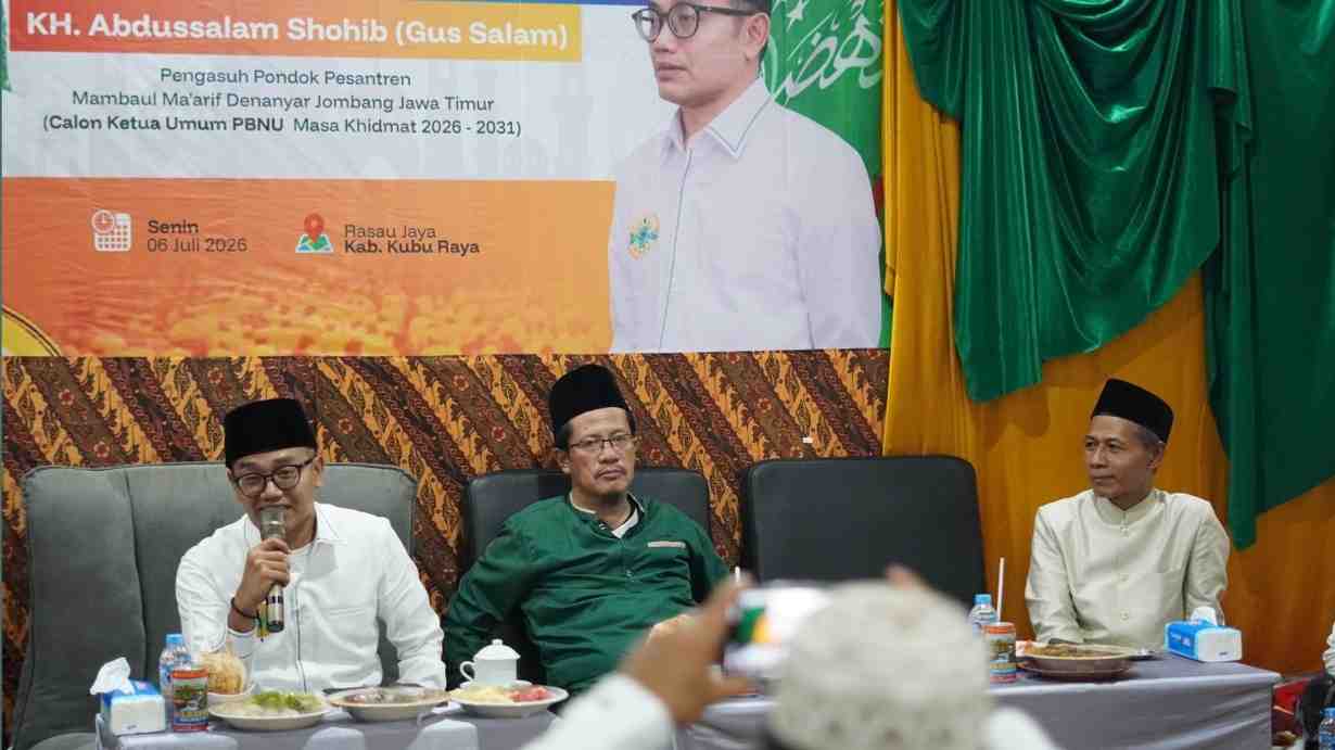 Silaturrahim Gus Salam Calon Ketua PBNU dengan PW dan PC Nu Se- Kalimantan Barat