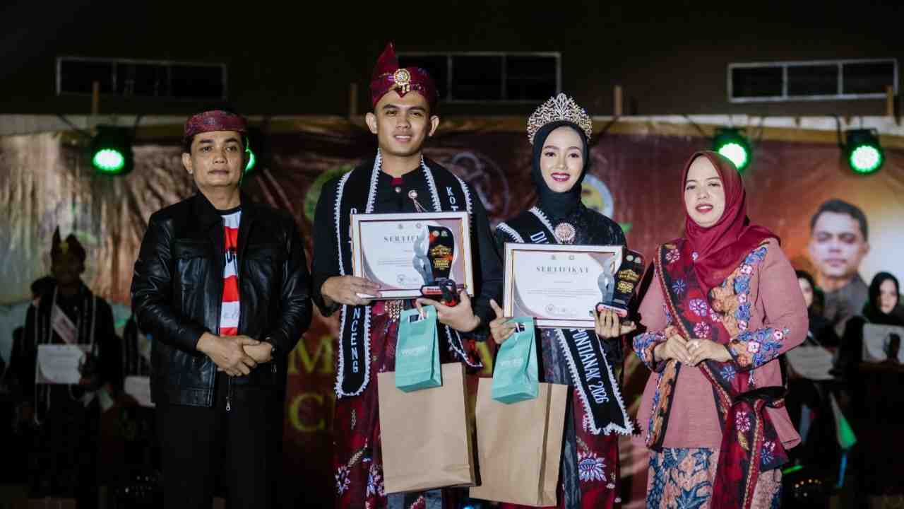 Grand Final Pemilihan Duta Lanceng & Praben Kota Pontianak, Sumber Foto : Tim media kalbarsatu