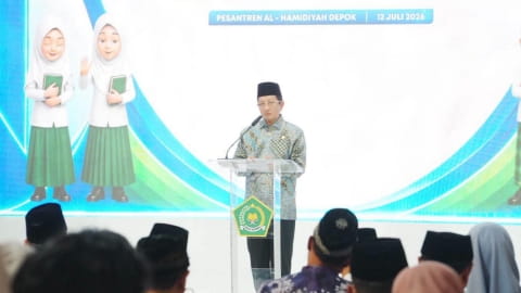 Menag Luncurkan Gernas RANA, Perkuat Perlindungan Anak di Pesantren dan Madrasah