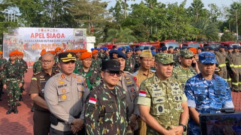 Kubu Raya Siaga Karhutla, Deteksi Dini Jadi Prioritas