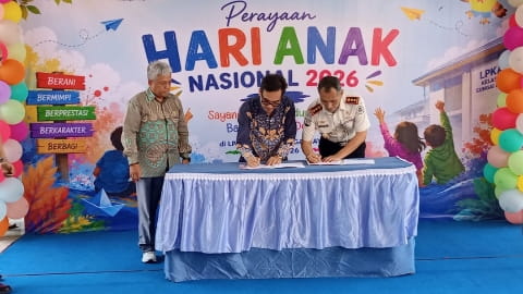 Hari Anak Nasional, FIKPSI UMP Gandeng LPKA Dampingi Anak Binaan