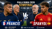 Prancis vs Spanyol, Sumber Foto : Gemini Ai Prancis vs Spanyol, Sumber Foto : Gemini Ai
