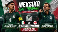 Meksiko siap hadapi inggris di `16 besar Piala Dunia 2026, Sumber Foto : Gemini AI Meksiko siap hadapi inggris di `16 besar Piala Dunia 2026, Sumber Foto : Gemini AI