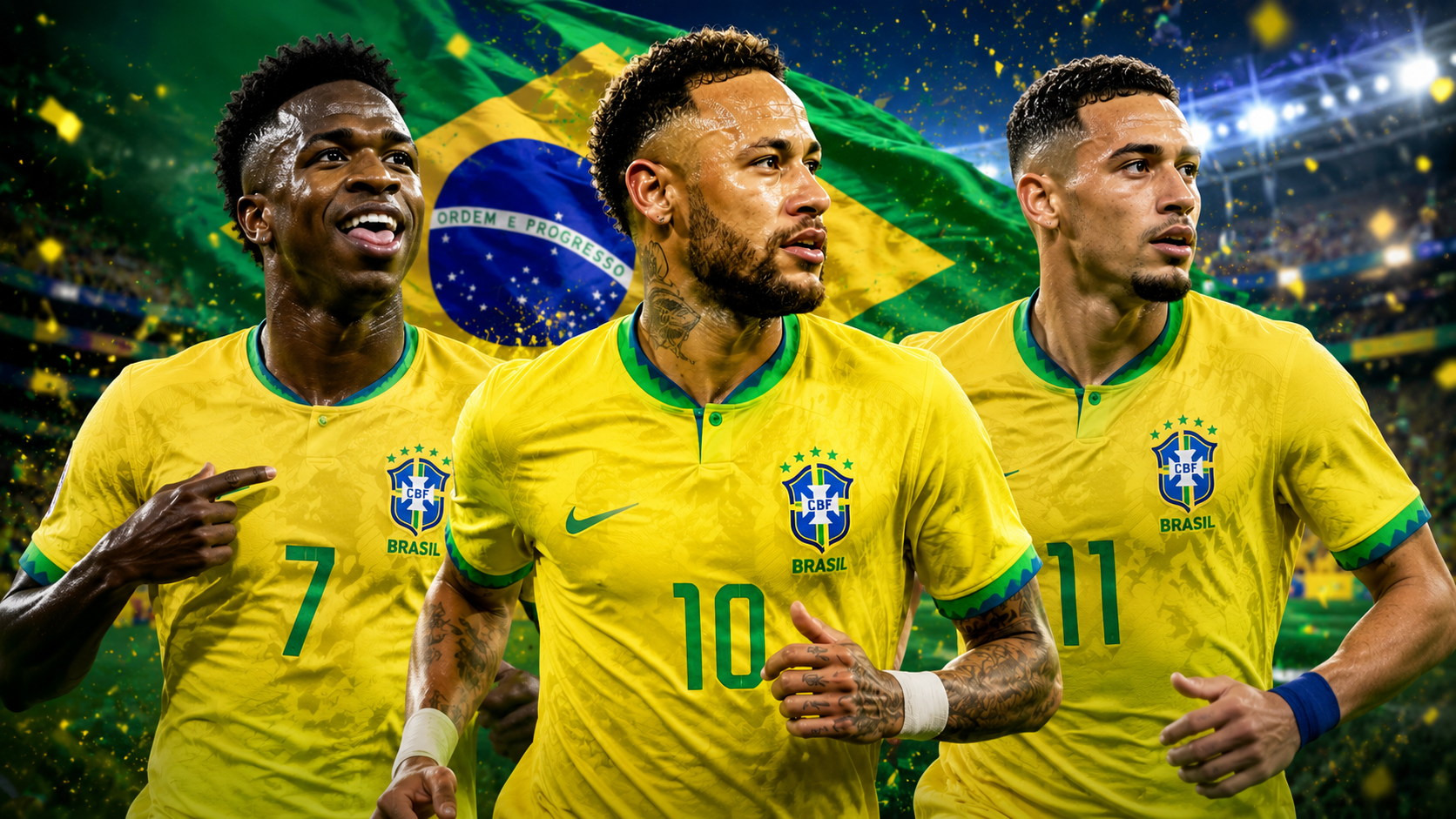 Timnas Brazil Bidik Kemenangan Saat bertemu Norwegia, Sumber Foto : Gemini AI