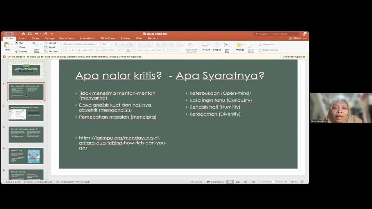 PB IKA PMII Bahas Konflik, Modal, dan Urgensi Merawat Nalar Kritis Nahdliyi