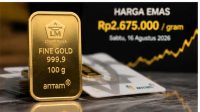 Harga Emas Hari Ini 16 Agustus 2026