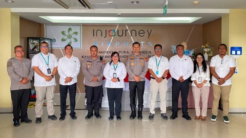 Polres Kubu Raya dan Angkasa Pura Perkuat Keamanan Bandara Supadio