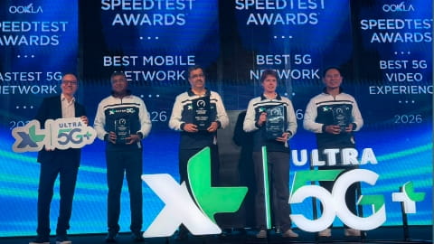 XL Raih Predikat Jaringan Seluler Terbaik di Indonesia Versi Ookla Speedtest Awards 2026