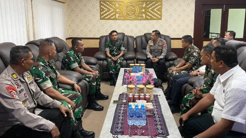 TNI-Polri Kubu Raya Perkuat Koordinasi Penanganan Karhutla