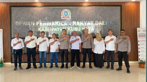 Kapolres dan DPRD Kubu Raya Perkuat Sinergi Hadapi Karhutla