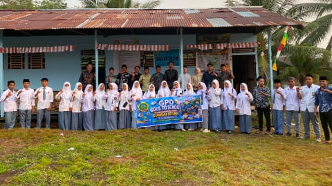 GPD Sungai Segak Tuntaskan Program Goes To School, Dorong Pelajar Siap Hadapi Masa Depan