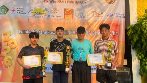 PMR Wira MAN 1 Pontianak Gelar PRAWIMSA & FRIENDS, Asah Ketangkasan dan Jiwa Kemanusiaan