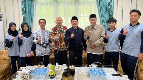 Silaturahmi ke Bahasan, MAN 1 Pontianak Bawa Misi Lestarikan Tundang Melayu